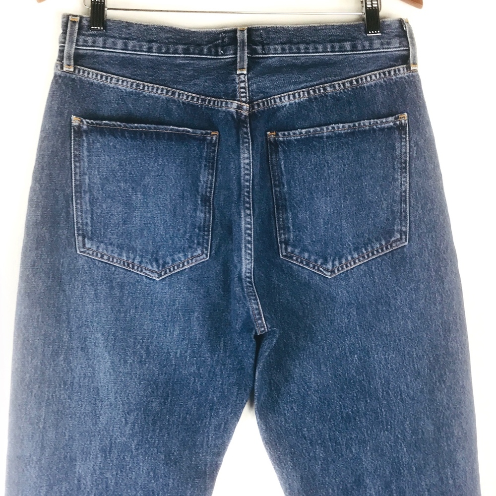 Agolde | Riley High Rise Straight Crop Jeans - Picture 5 of 8